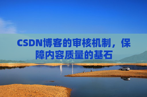 CSDN博客的审核机制，保障内容质量的基石